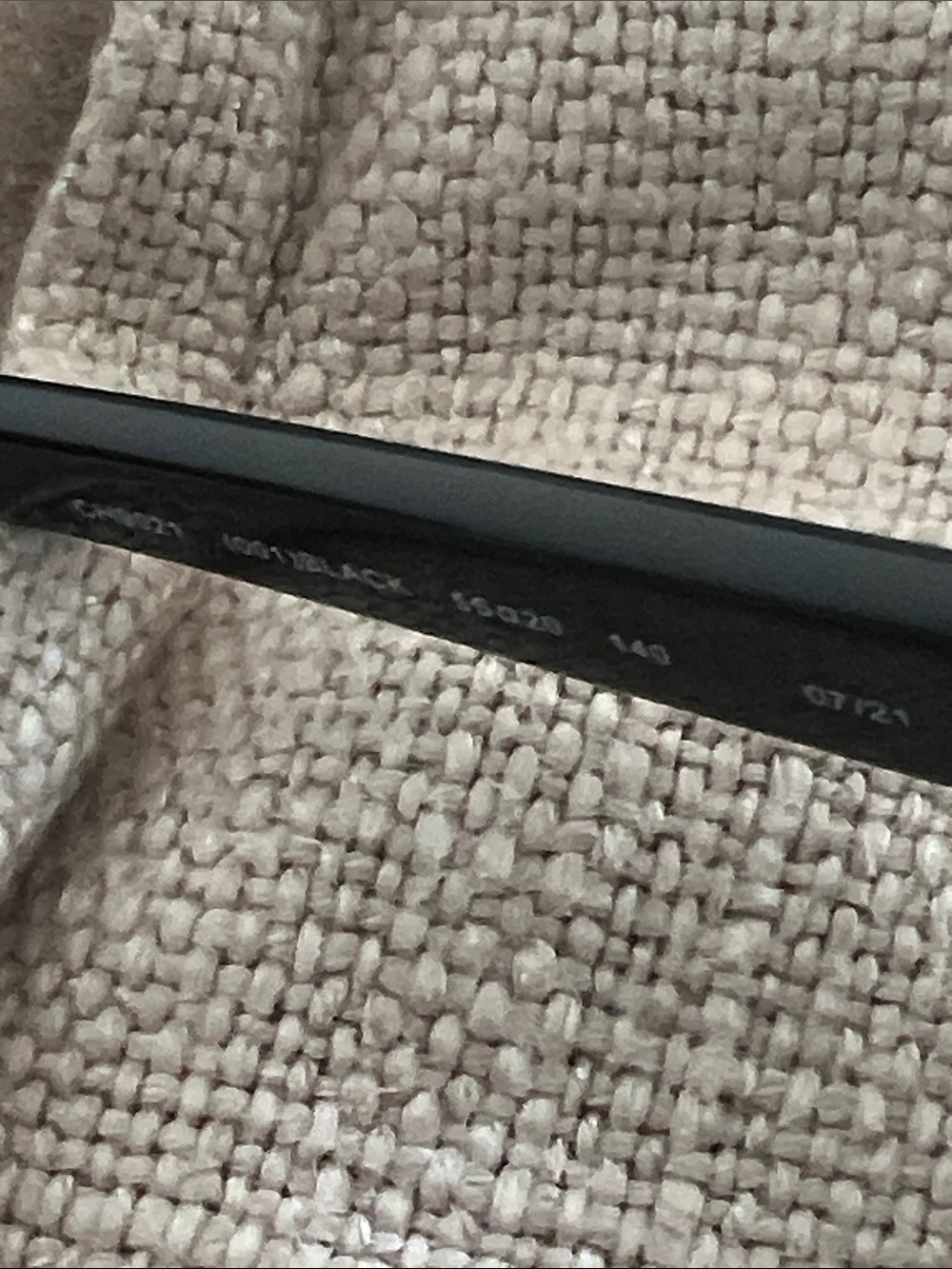 Cole Haan Black Gloss Cat-Eye Sunglasses - Picture 4 of 5